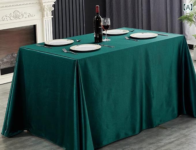イベント テーブルクロス 長机 おしゃれ シンプル モダン 展示会 ホテル オフィス 会議 ビジネス デスクカバー 長方形 緑 グレー 赤 ロング